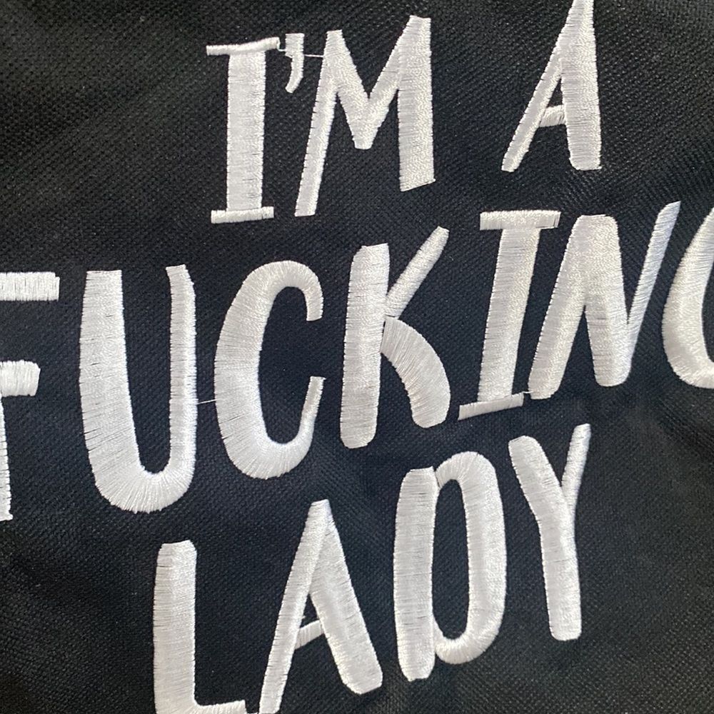 ALF Linda Finegold I'm a F**** Lady Duffle Bag Weekender - Picture 2 of 5